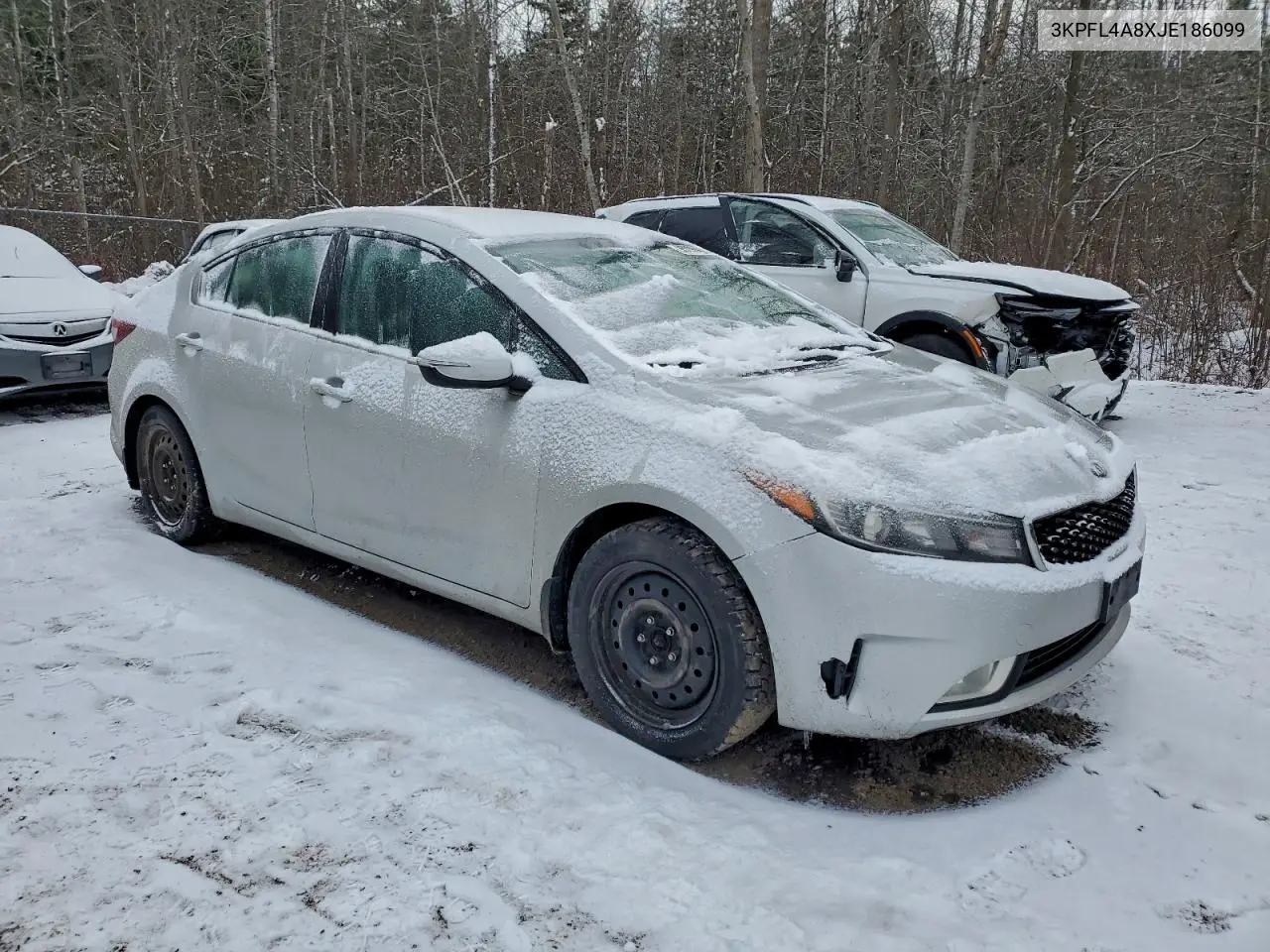 3KPFL4A8XJE186099 2018 Kia Forte Ex