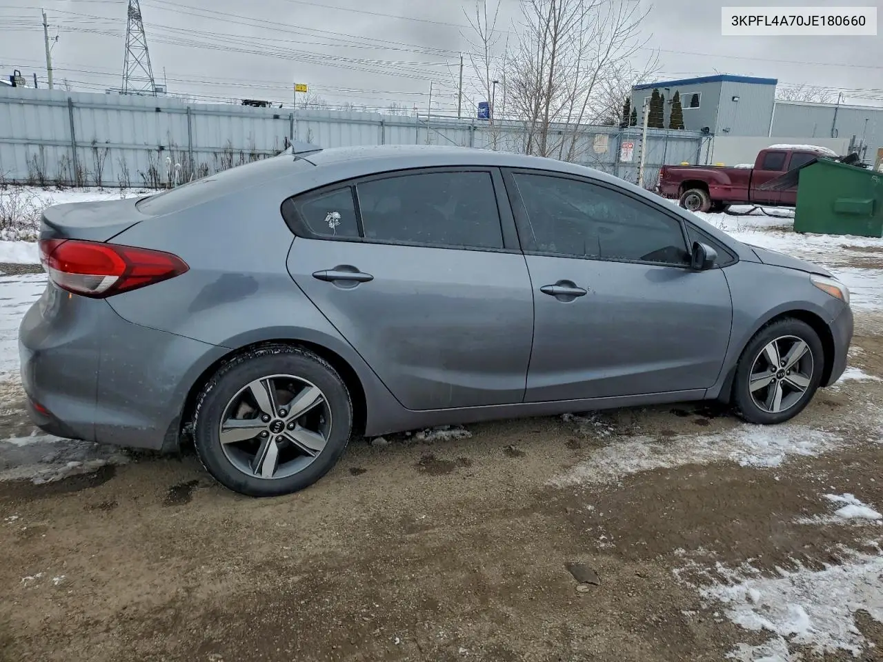 3KPFL4A70JE180660 2018 Kia Forte Lx
