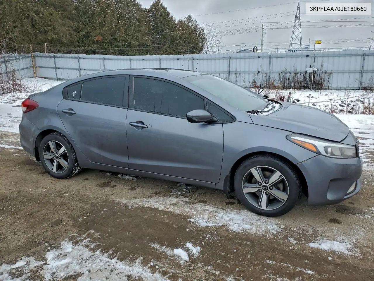 3KPFL4A70JE180660 2018 Kia Forte Lx
