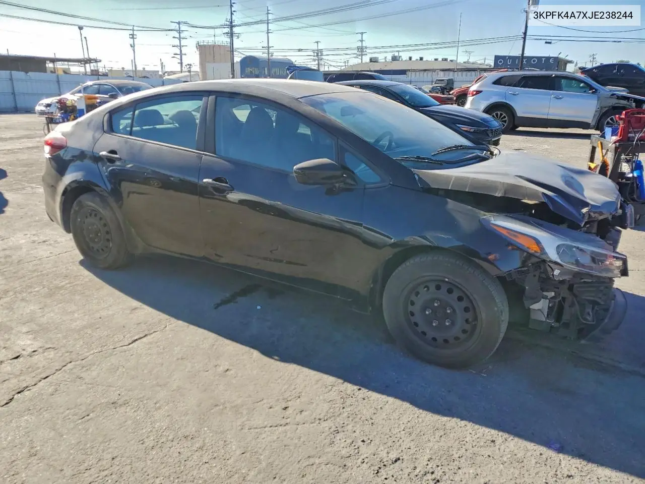 3KPFK4A7XJE238244 2018 Kia Forte Lx