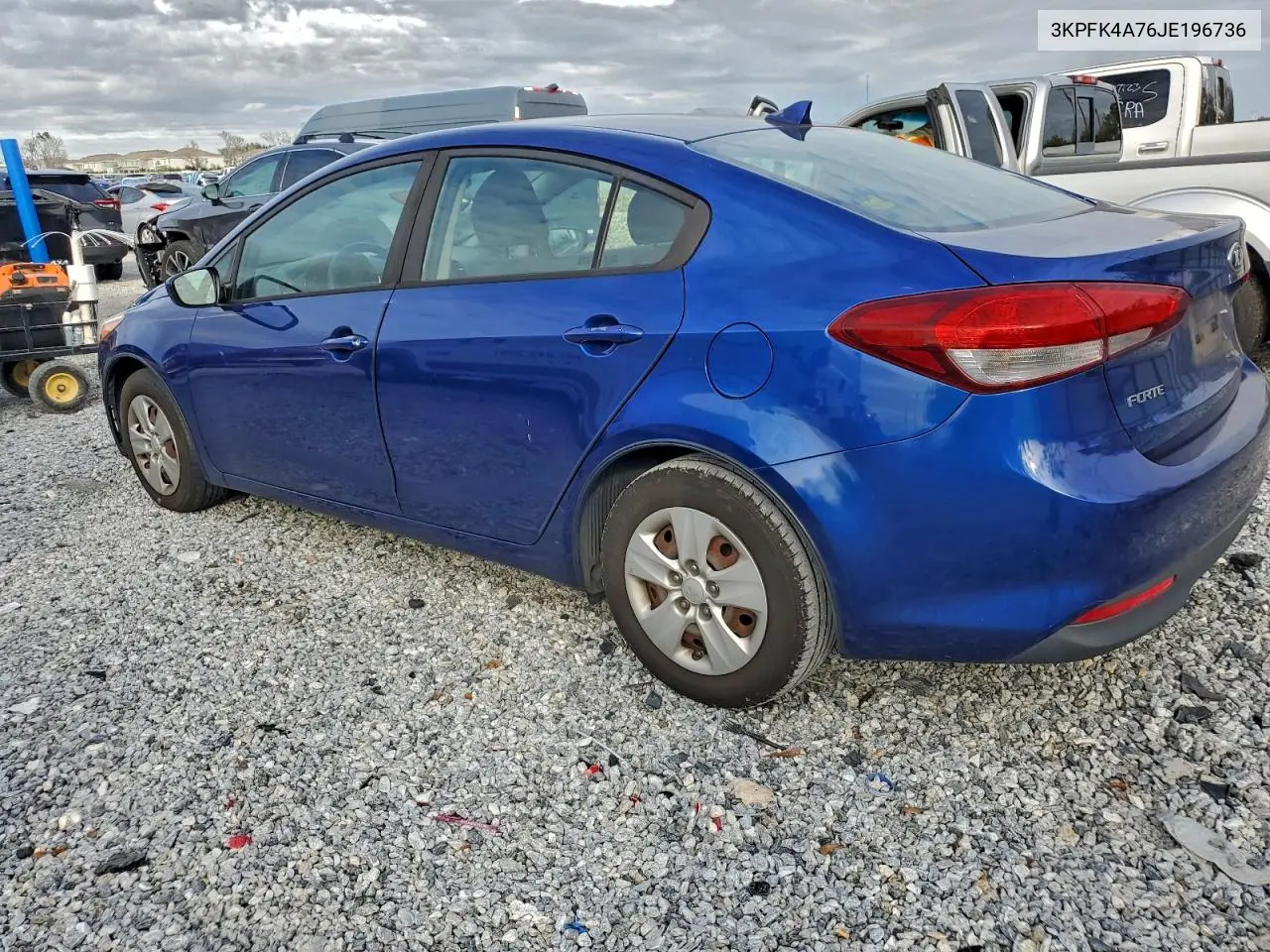 3KPFK4A76JE196736 2018 Kia Forte Lx