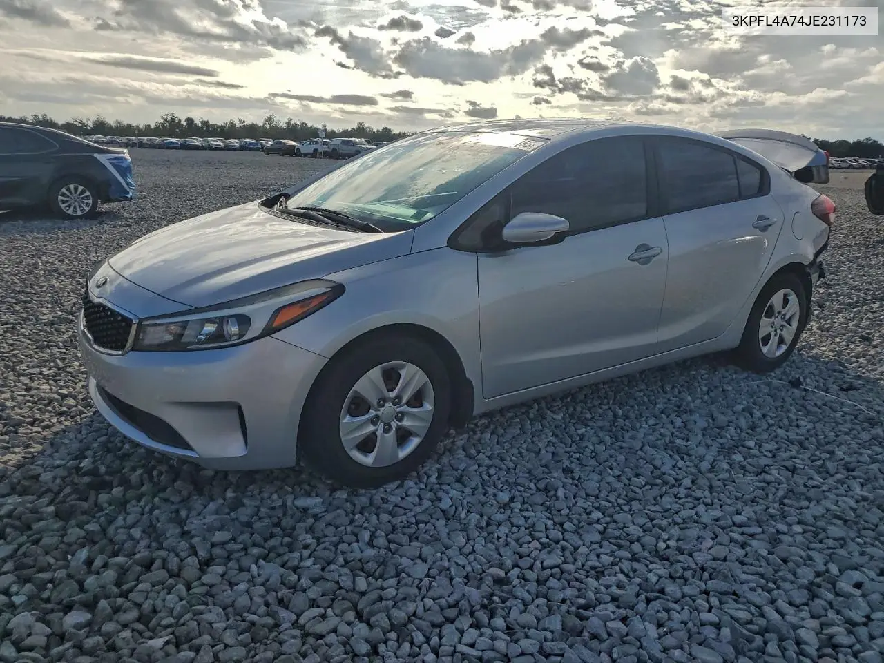 3KPFL4A74JE231173 2018 Kia Forte Lx