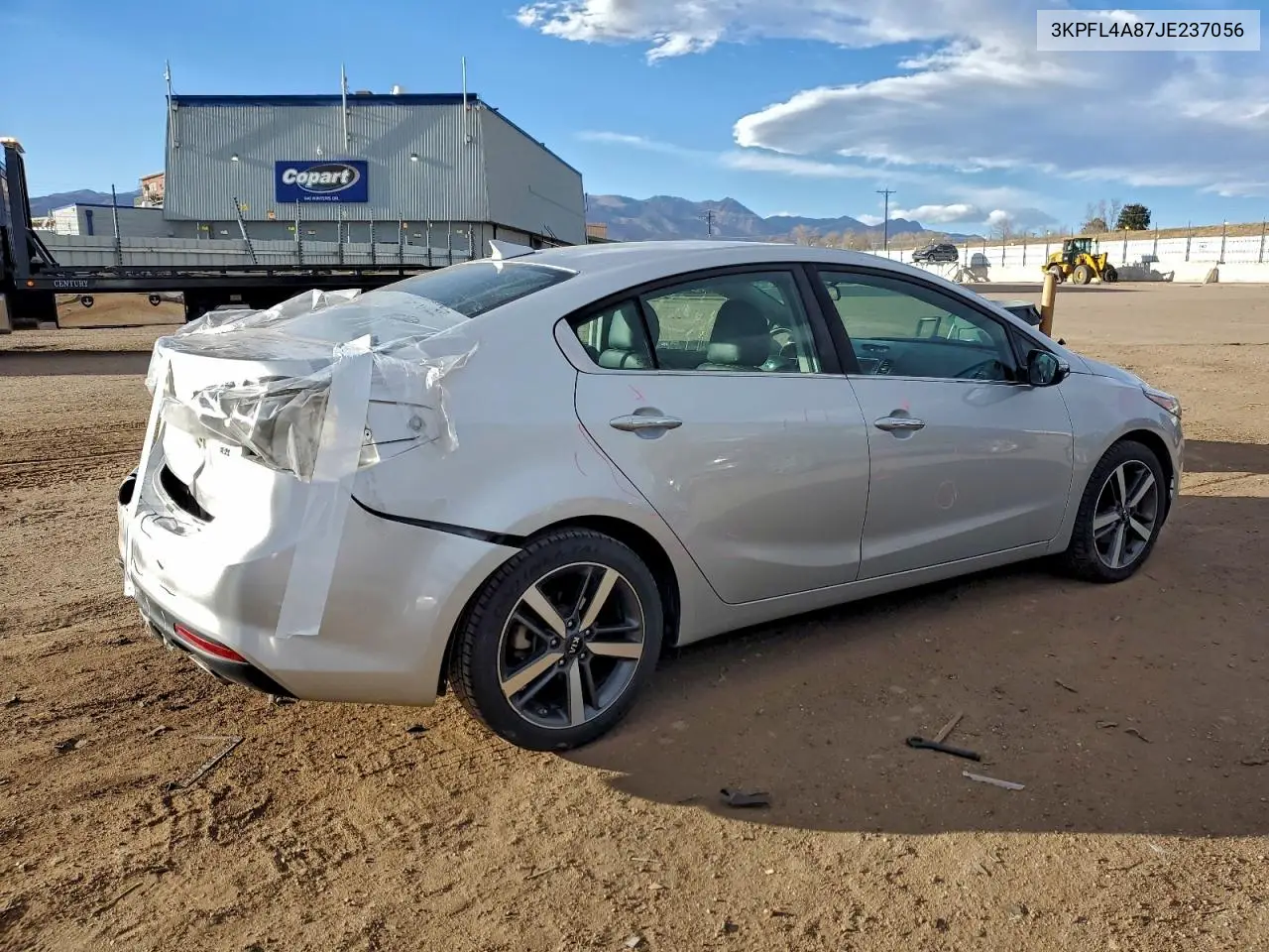 3KPFL4A87JE237056 2018 Kia Forte Ex