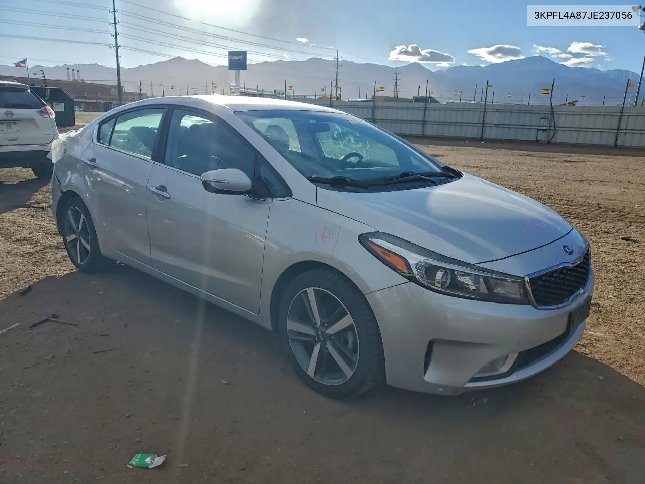 3KPFL4A87JE237056 2018 Kia Forte Ex
