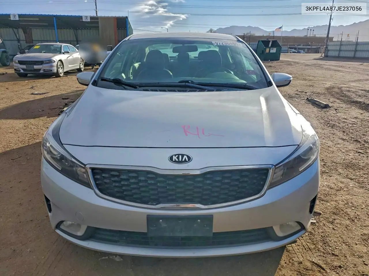 3KPFL4A87JE237056 2018 Kia Forte Ex