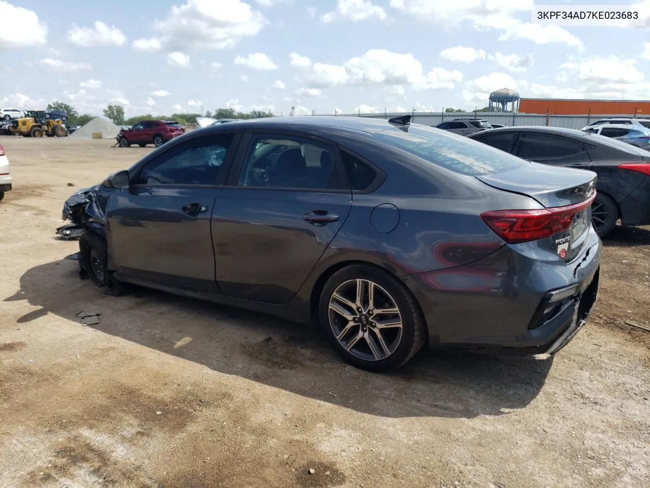 2019 Kia Forte Gt Line VIN: 3KPF34AD7KE023683 Lot: 66294694