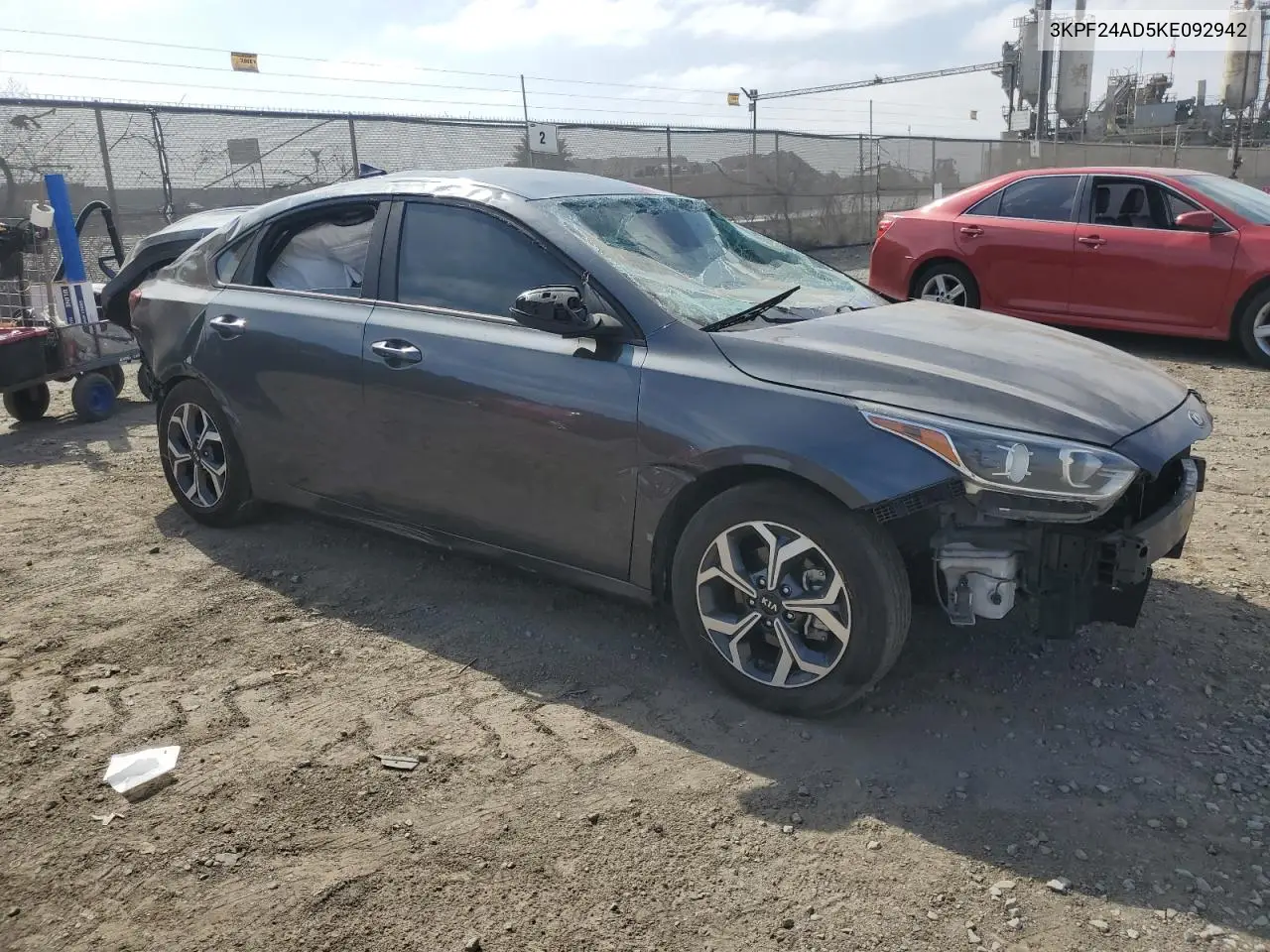 3KPF24AD5KE092942 2019 Kia Forte Fe