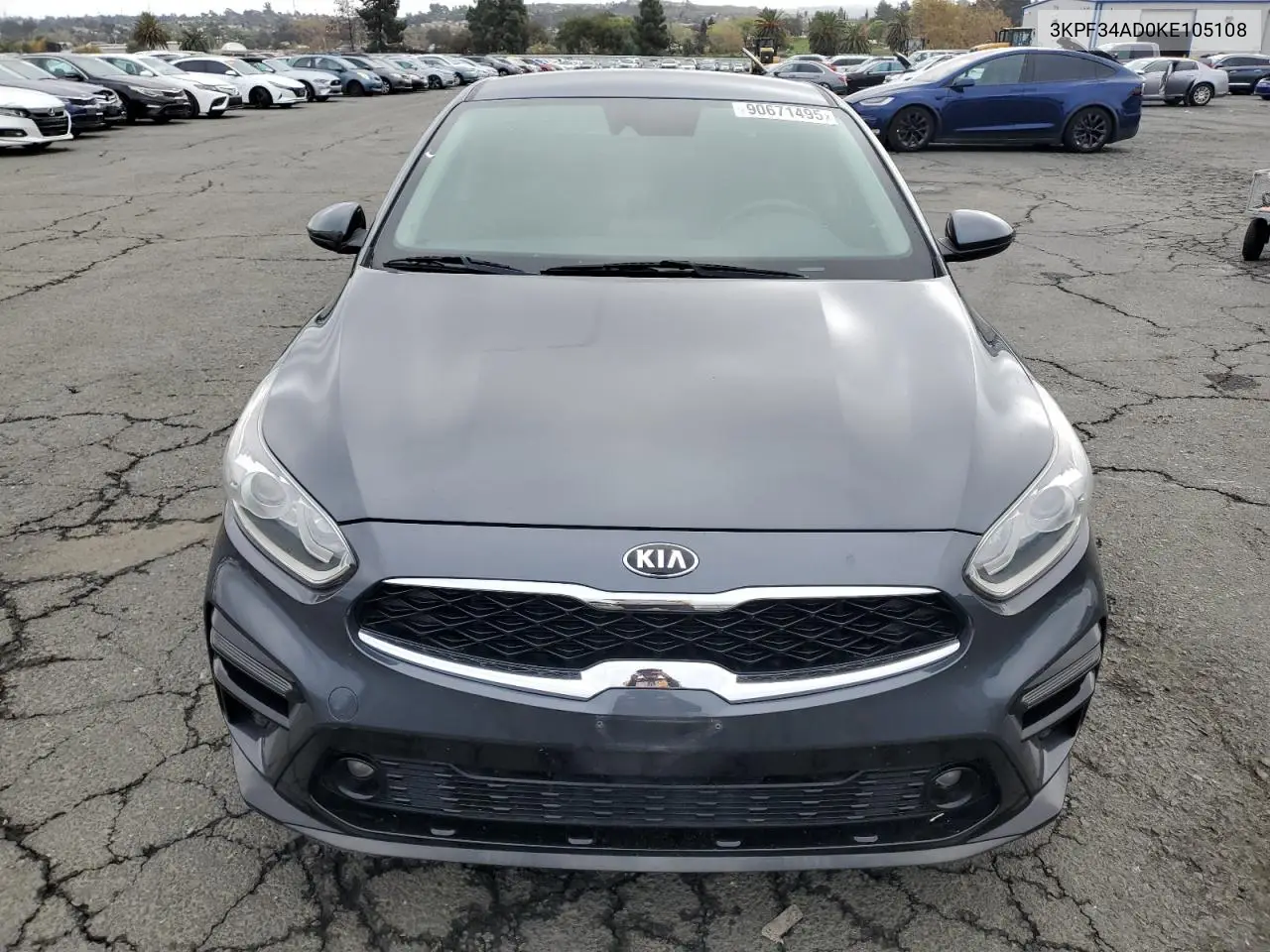 3KPF34AD0KE105108 2019 Kia Forte Gt Line