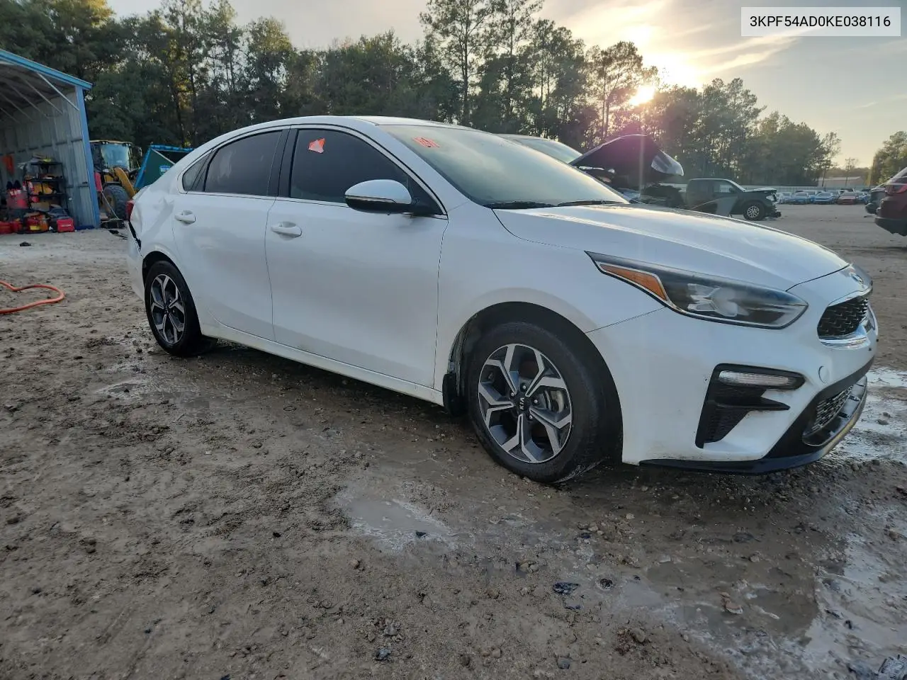 3KPF54AD0KE038116 2019 Kia Forte Ex