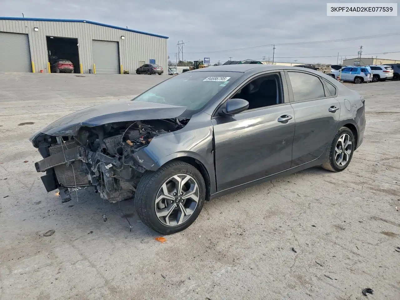3KPF24AD2KE077539 2019 Kia Forte Fe