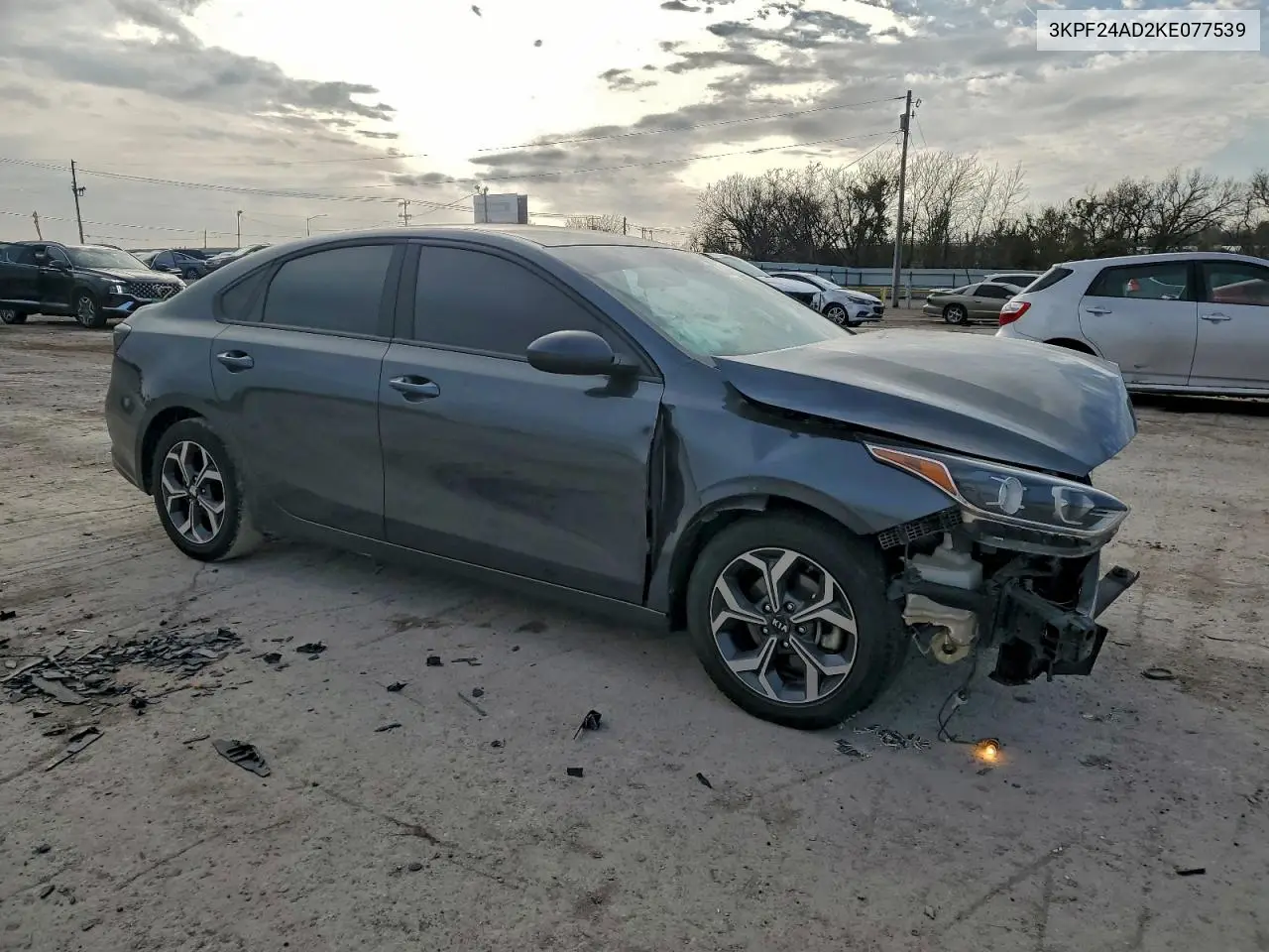 3KPF24AD2KE077539 2019 Kia Forte Fe