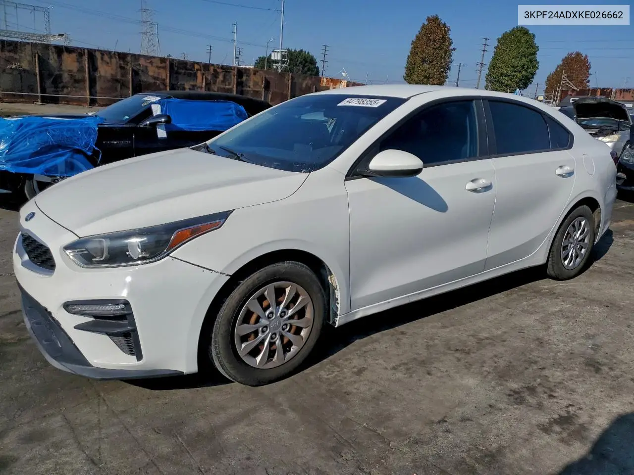 3KPF24ADXKE026662 2019 Kia Forte Fe