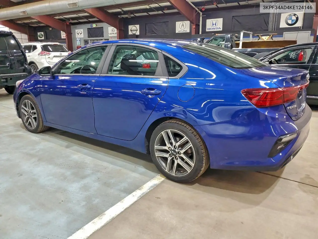 3KPF34AD4KE124146 2019 Kia Forte Gt Line