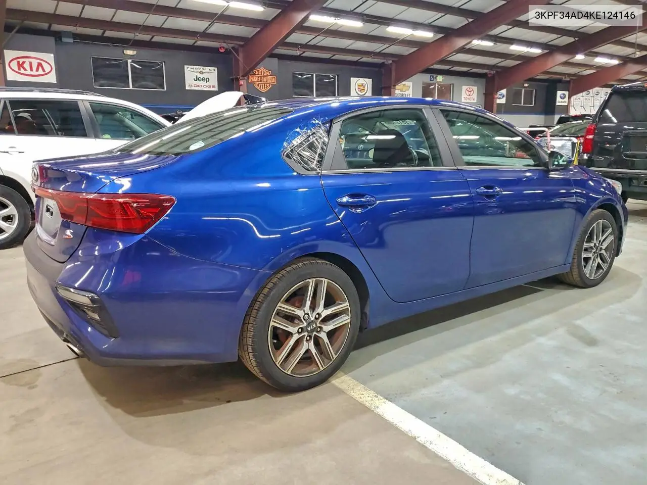 3KPF34AD4KE124146 2019 Kia Forte Gt Line