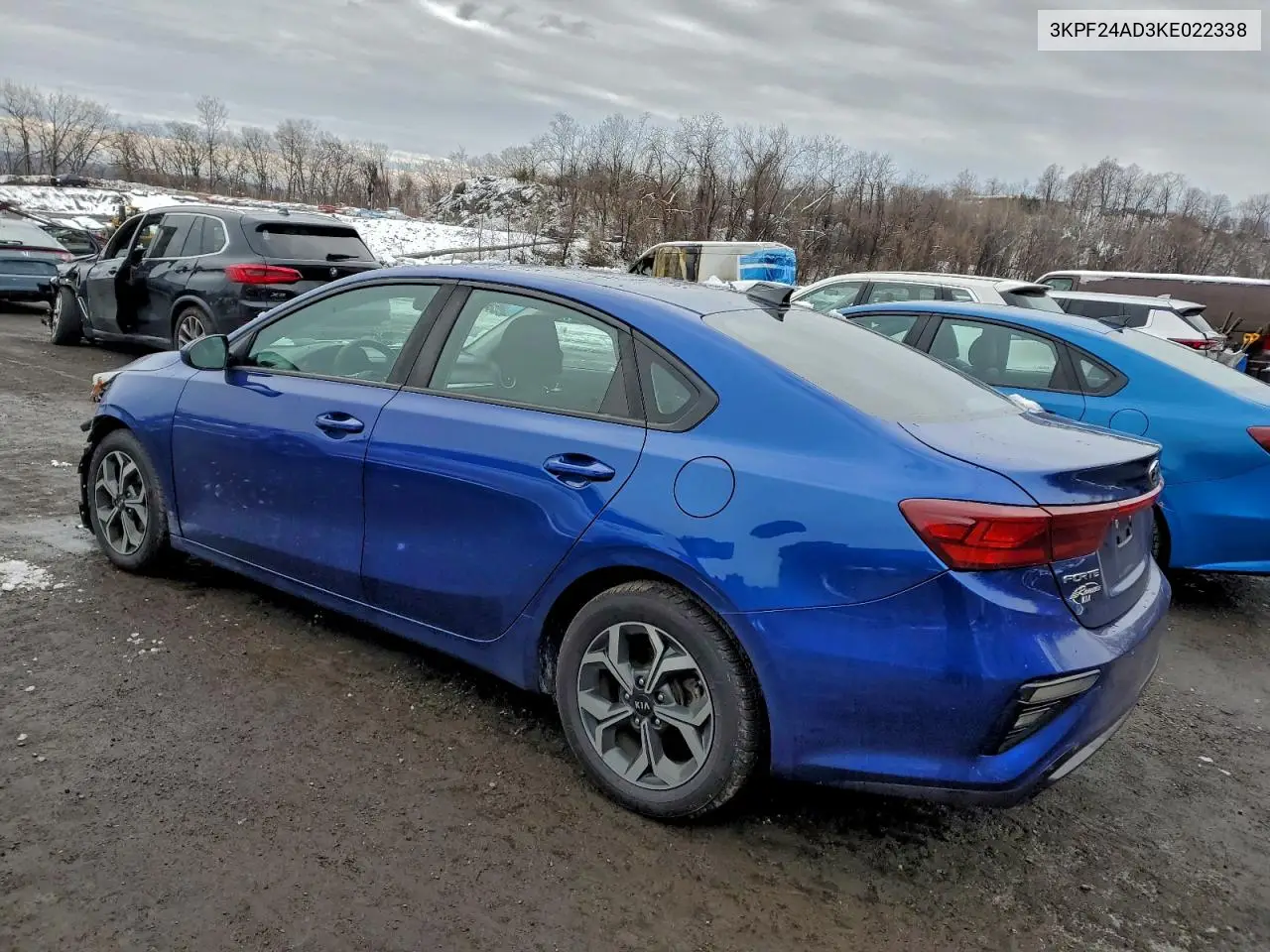 3KPF24AD3KE022338 2019 Kia Forte Fe