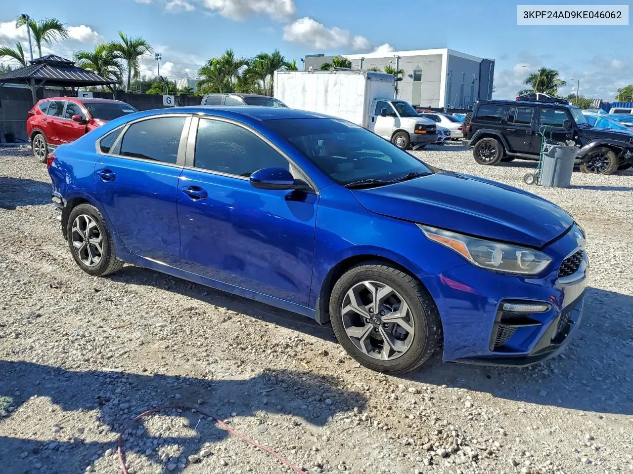 3KPF24AD9KE046062 2019 Kia Forte Fe