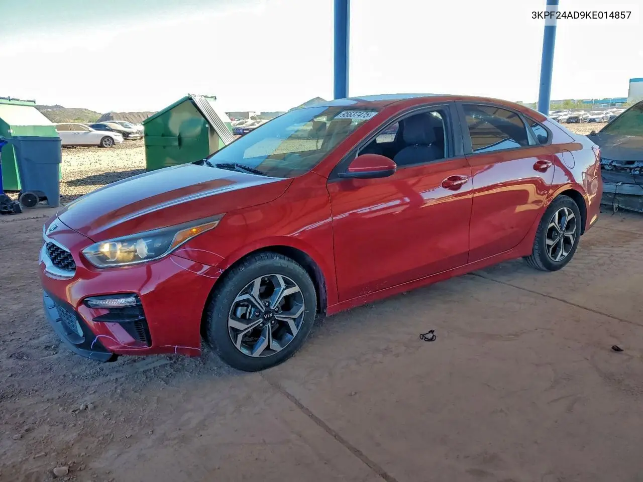 3KPF24AD9KE014857 2019 Kia Forte Fe