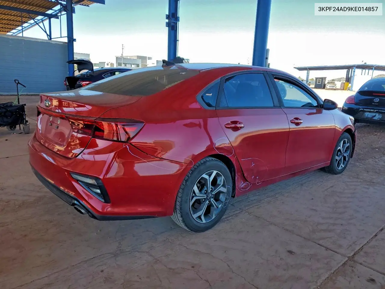 3KPF24AD9KE014857 2019 Kia Forte Fe