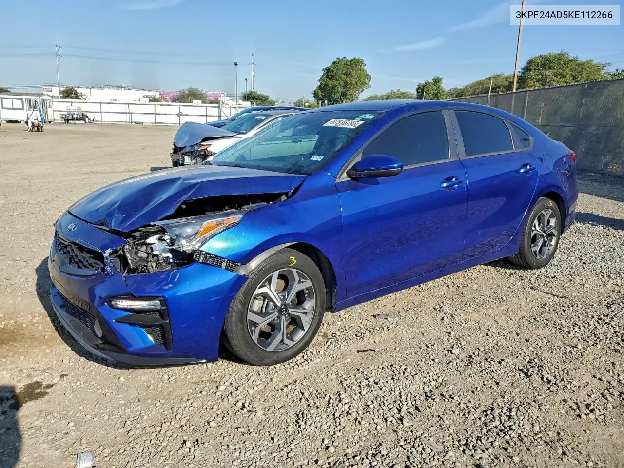 3KPF24AD5KE112266 2019 Kia Forte Fe