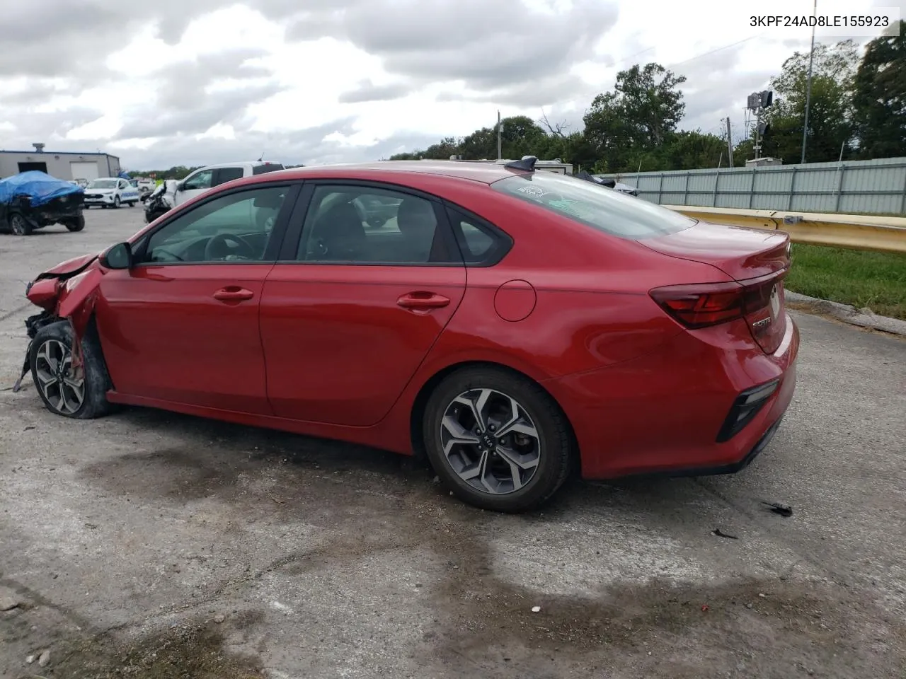 2020 Kia Forte Fe VIN: 3KPF24AD8LE155923 Lot: 71541434