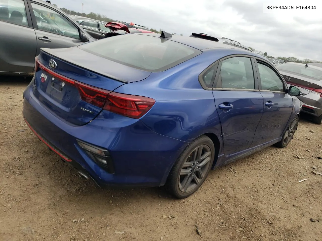 2020 Kia Forte Gt Line VIN: 3KPF34AD5LE164804 Lot: 73012764