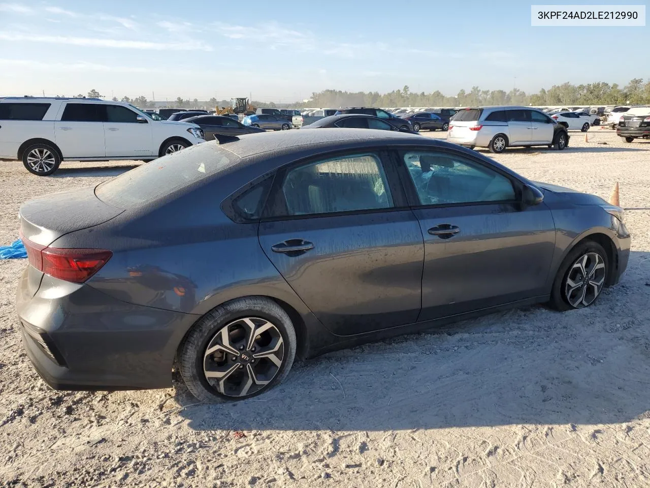 3KPF24AD2LE212990 2020 Kia Forte Fe