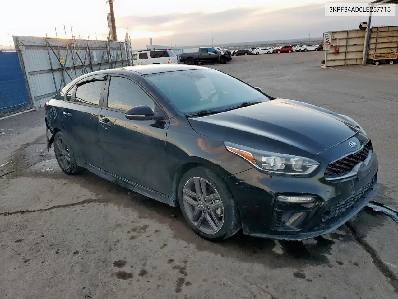 3KPF34AD0LE257715 2020 Kia Forte Gt Line