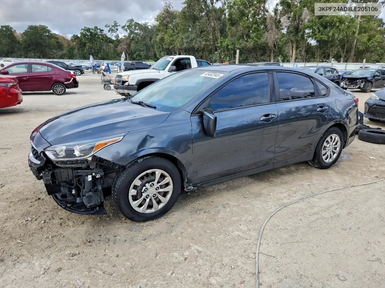 3KPF24AD8LE205106 2020 Kia Forte Fe