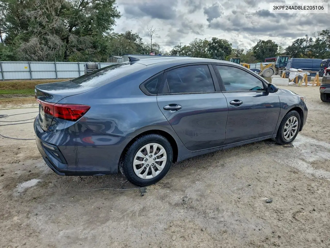 3KPF24AD8LE205106 2020 Kia Forte Fe