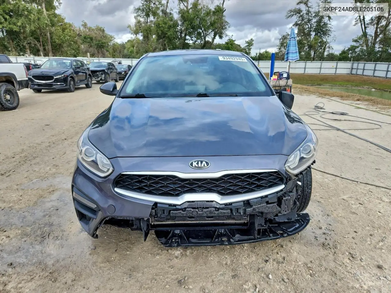 3KPF24AD8LE205106 2020 Kia Forte Fe
