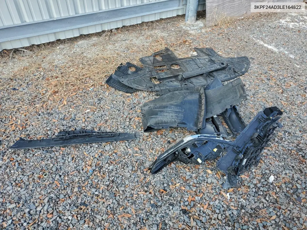 3KPF24AD3LE164822 2020 Kia Forte Fe
