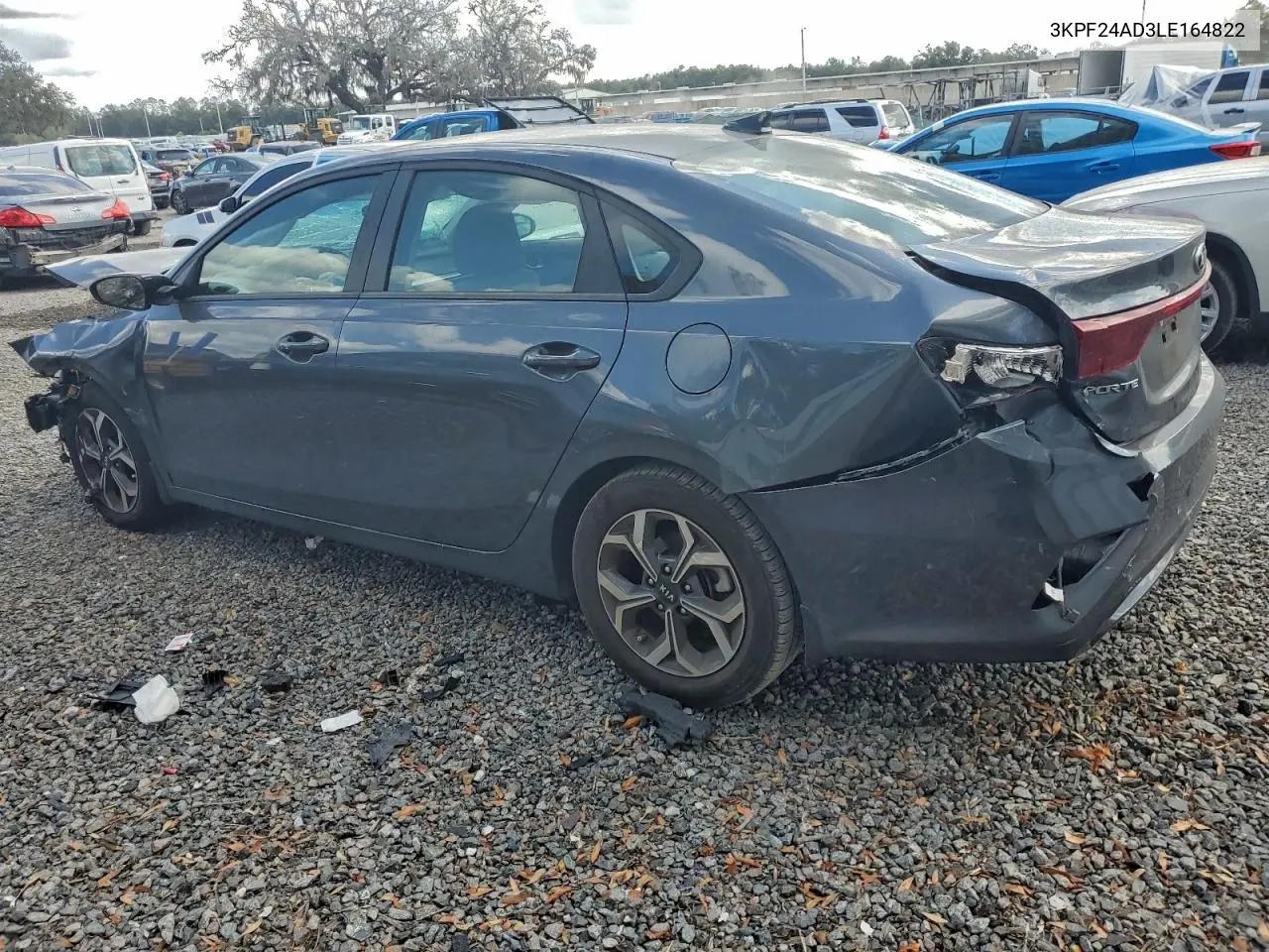 3KPF24AD3LE164822 2020 Kia Forte Fe
