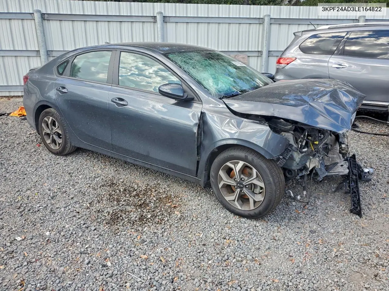 3KPF24AD3LE164822 2020 Kia Forte Fe