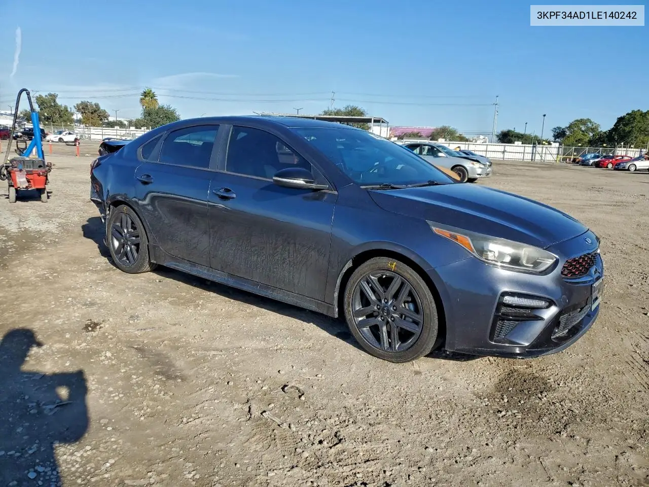 3KPF34AD1LE140242 2020 Kia Forte Gt Line