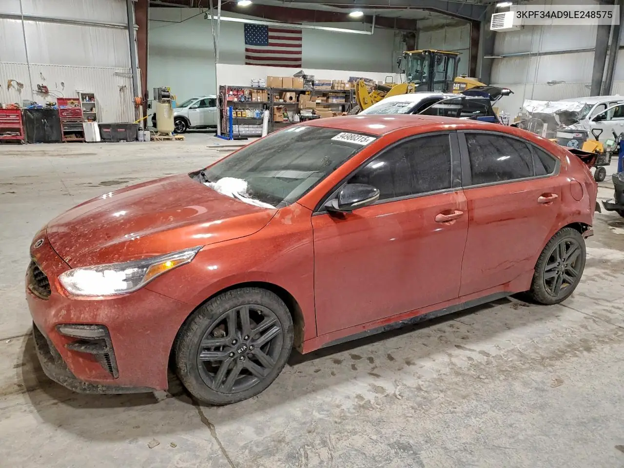3KPF34AD9LE248575 2020 Kia Forte Gt Line