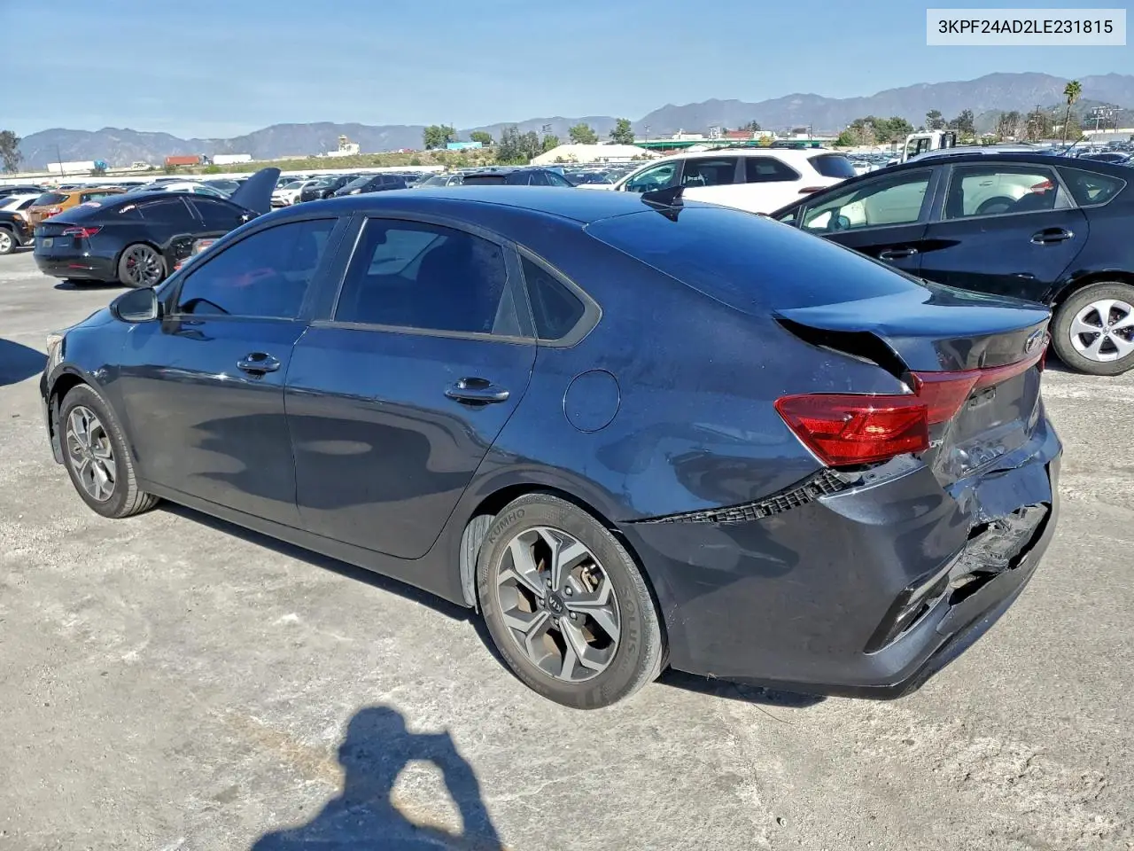 3KPF24AD2LE231815 2020 Kia Forte Fe