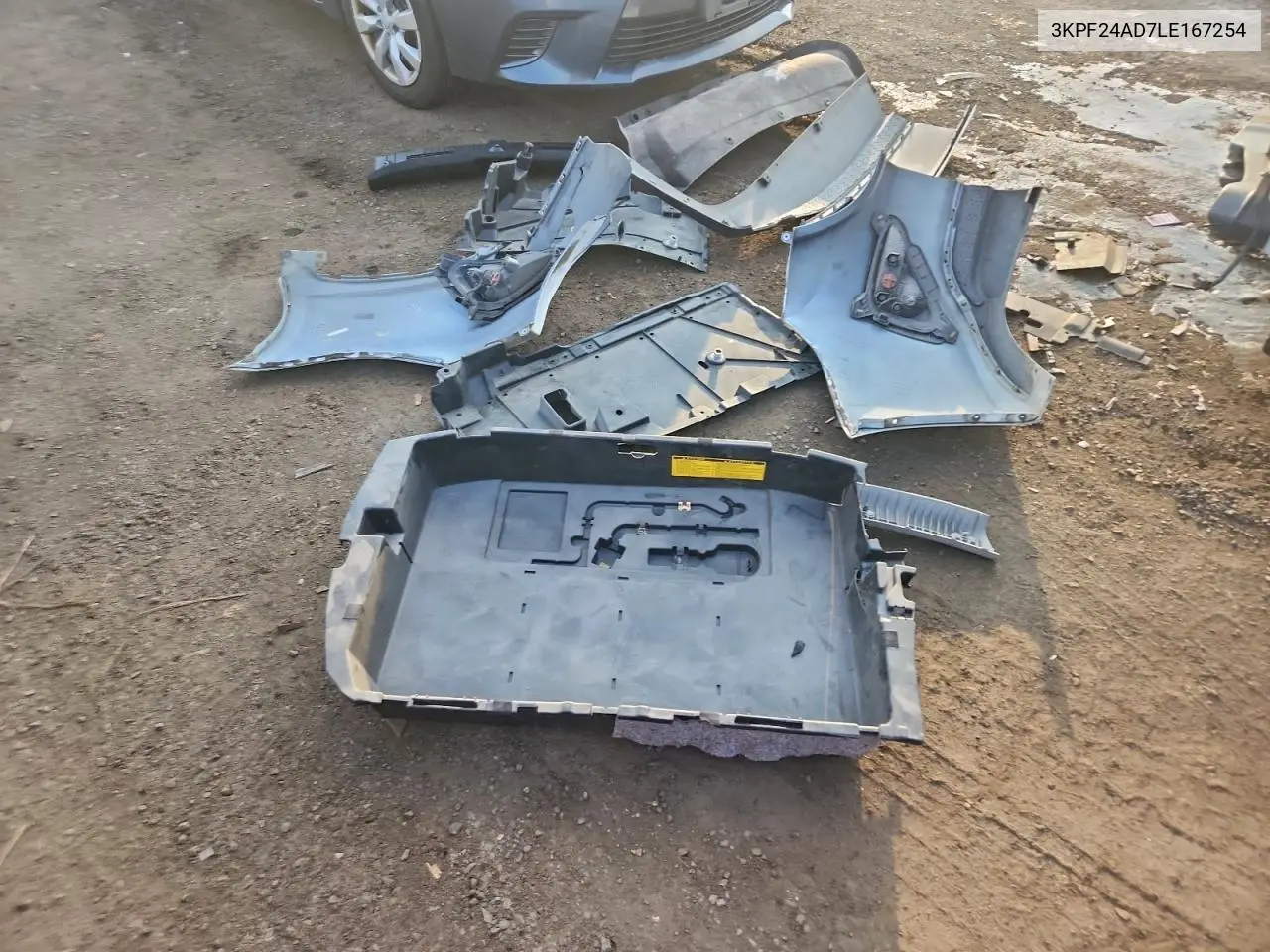 3KPF24AD7LE167254 2020 Kia Forte Fe