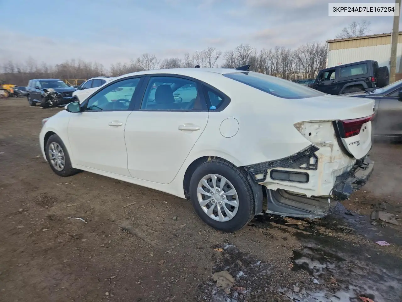 3KPF24AD7LE167254 2020 Kia Forte Fe