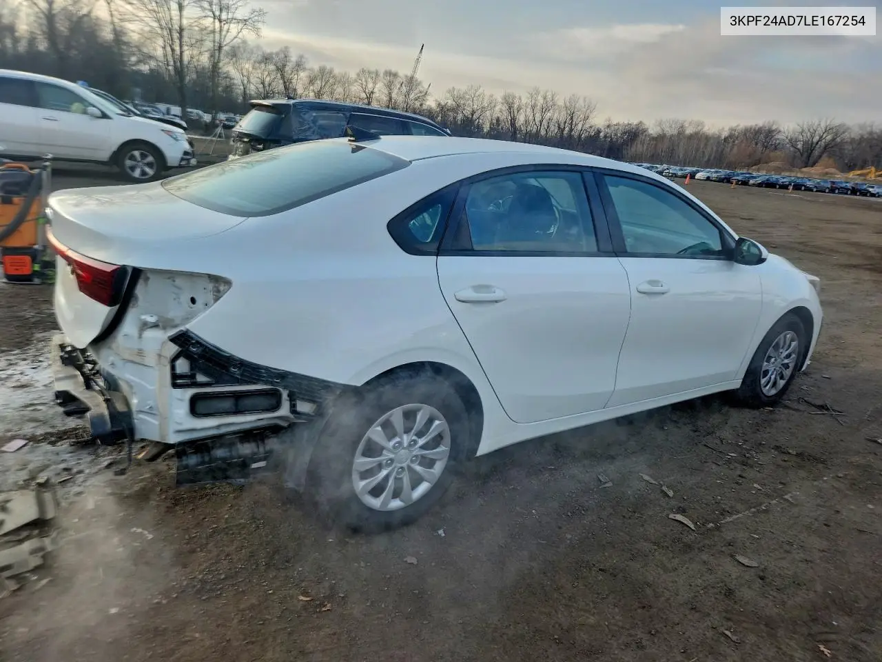 3KPF24AD7LE167254 2020 Kia Forte Fe