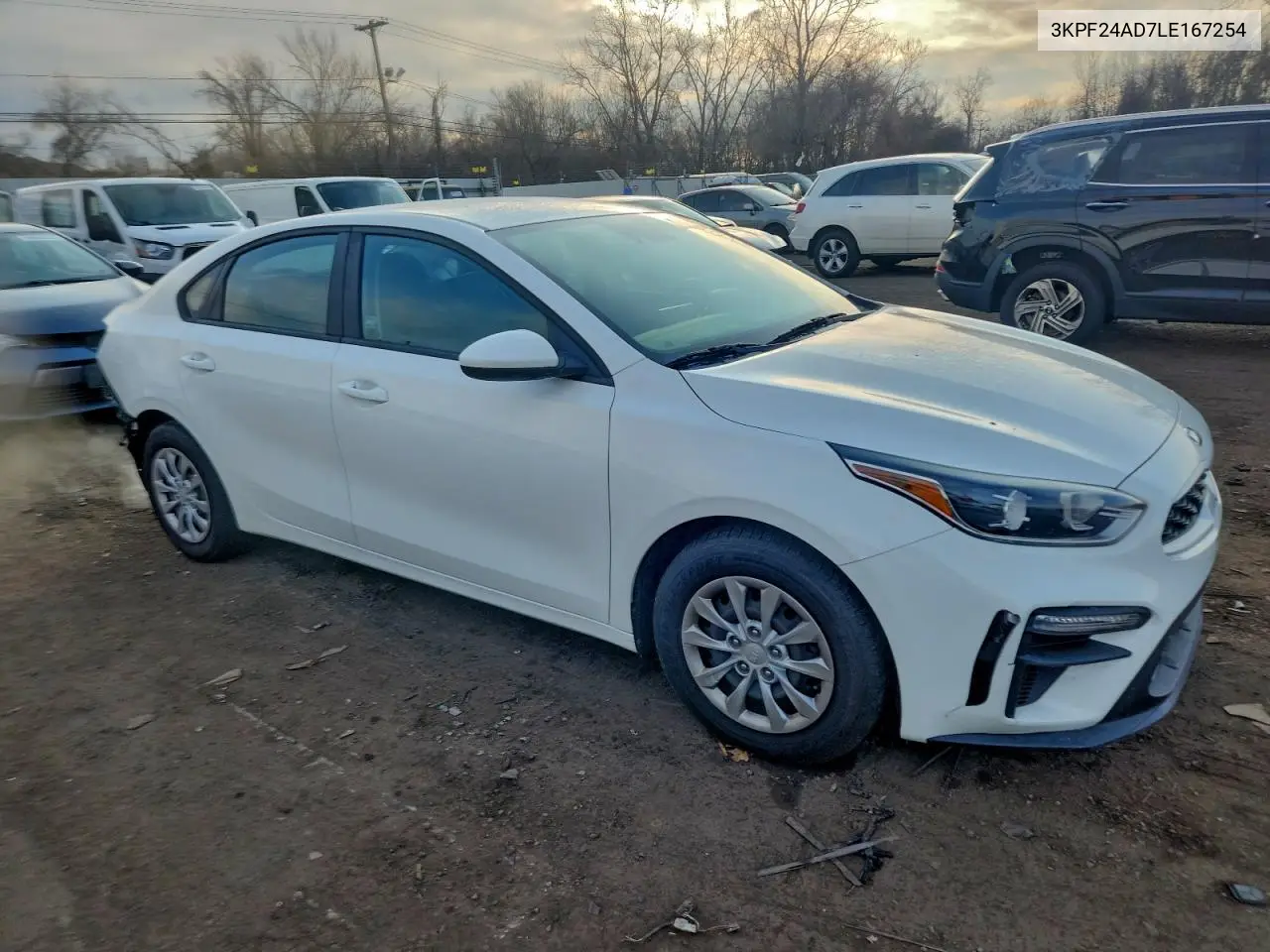 3KPF24AD7LE167254 2020 Kia Forte Fe