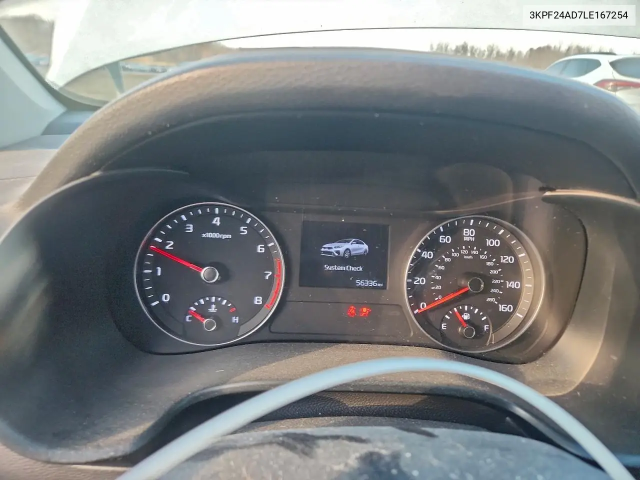 3KPF24AD7LE167254 2020 Kia Forte Fe