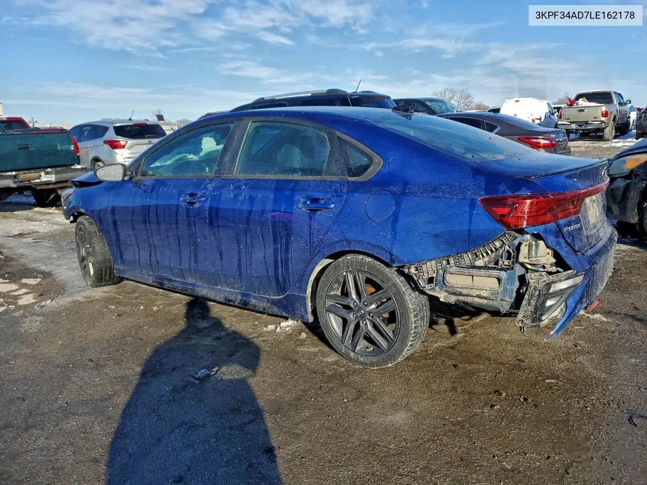 3KPF34AD7LE162178 2020 Kia Forte Gt Line