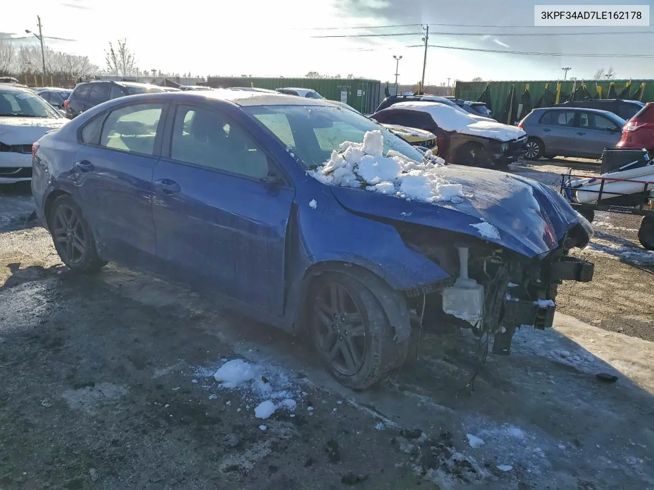 3KPF34AD7LE162178 2020 Kia Forte Gt Line