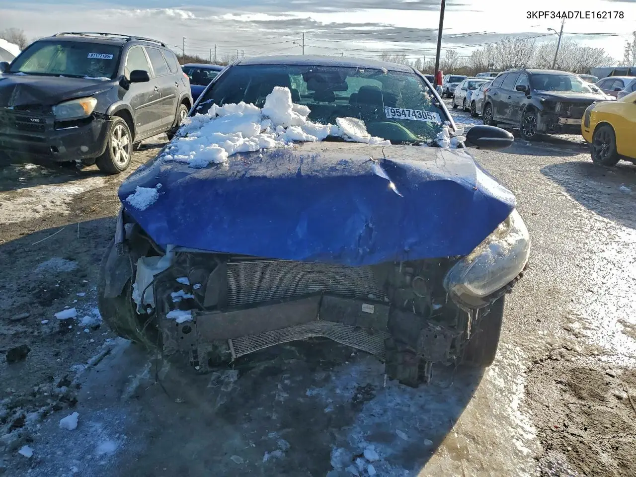 3KPF34AD7LE162178 2020 Kia Forte Gt Line