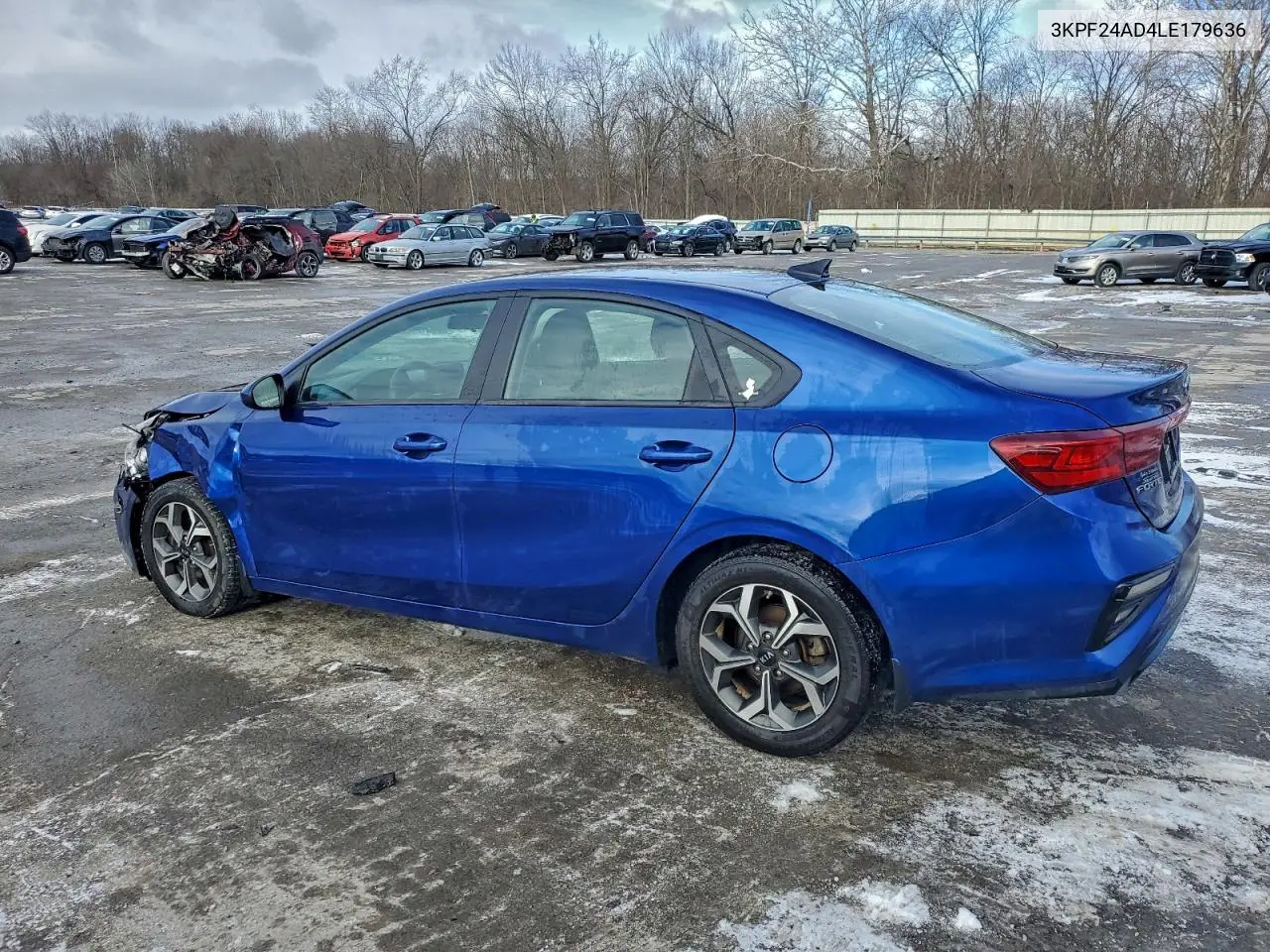 3KPF24AD4LE179636 2020 Kia Forte Fe