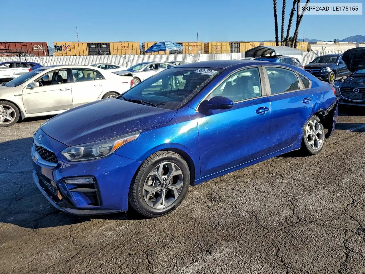 3KPF24AD1LE175155 2020 Kia Forte Fe