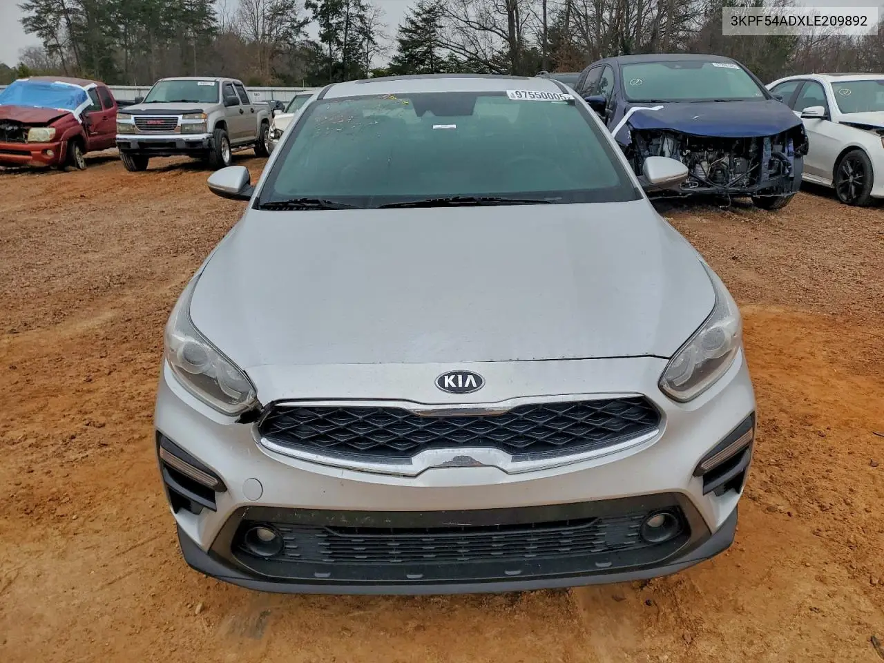 3KPF54ADXLE209892 2020 Kia Forte Ex
