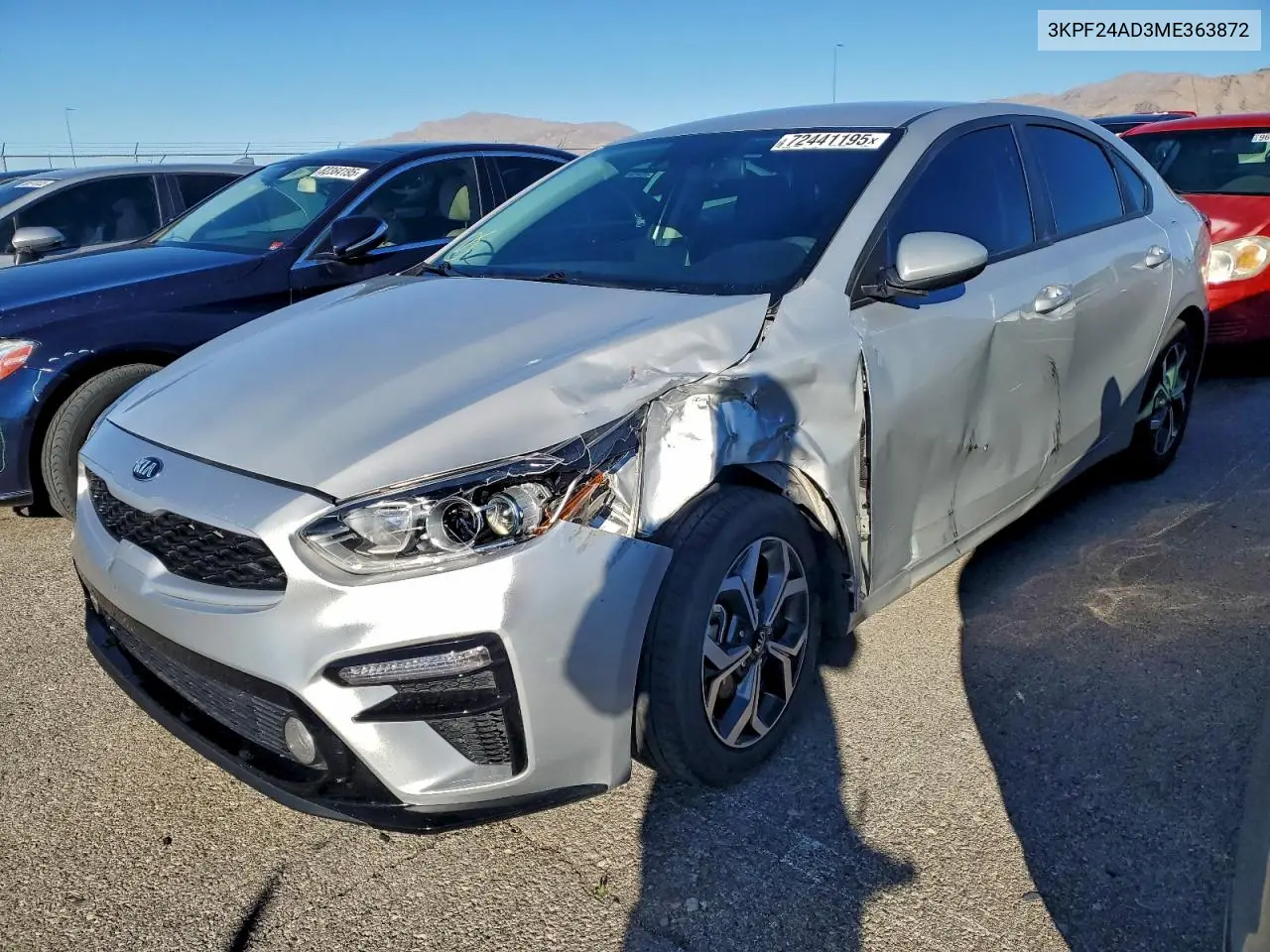3KPF24AD3ME363872 2021 Kia Forte Fe