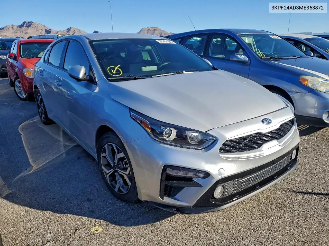 3KPF24AD3ME363872 2021 Kia Forte Fe