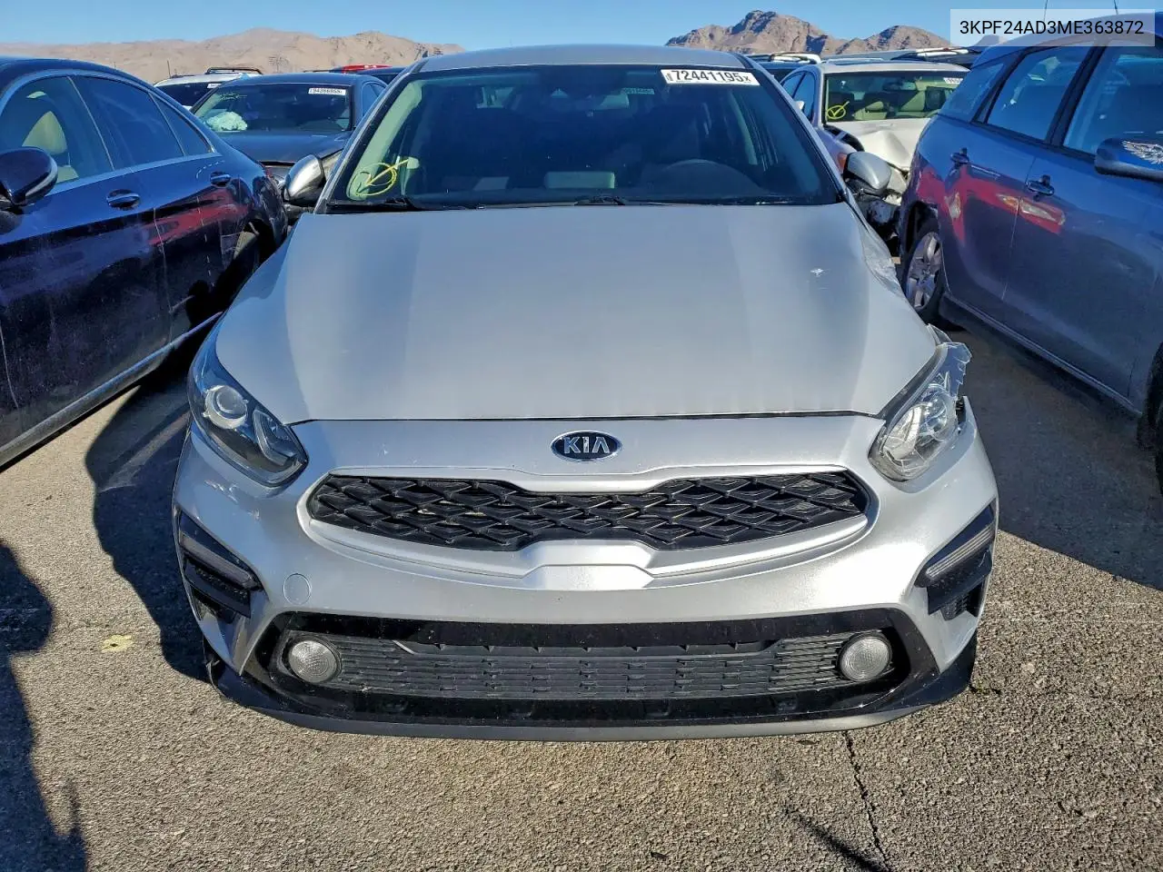 3KPF24AD3ME363872 2021 Kia Forte Fe